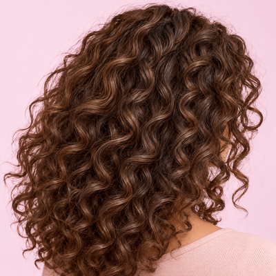 Cheveux bouclés