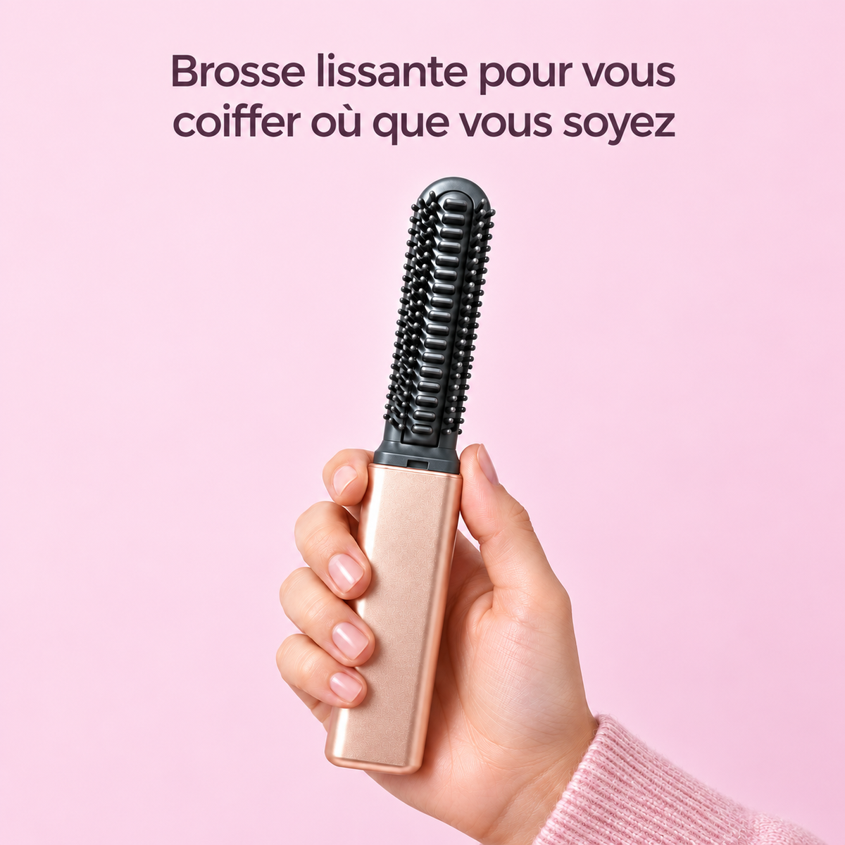 Lissavia Mini — Spazzola riscaldante senza fili