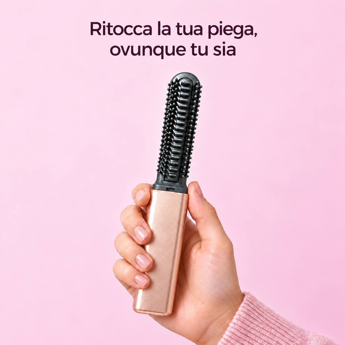 Lissavia Mini — Spazzola riscaldante senza fili